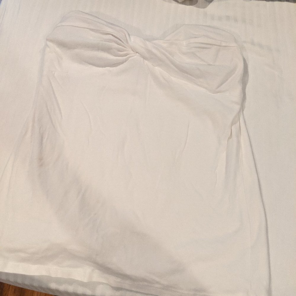 Charlotte Russe padded strapless top